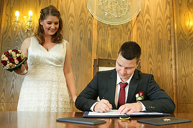 Fotografie im Standesamt